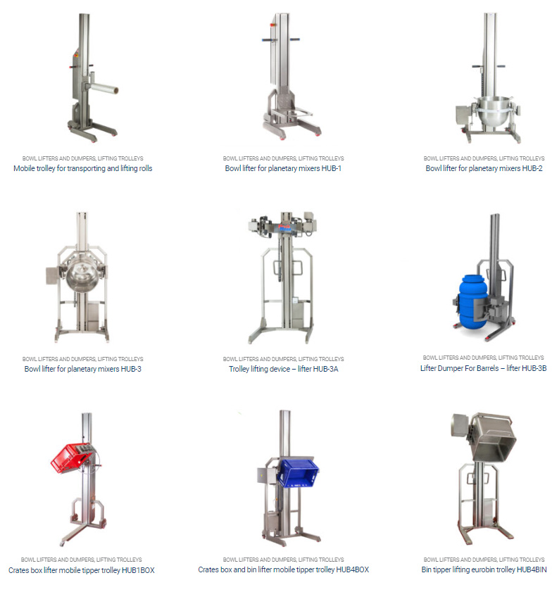 Lifting trolleys